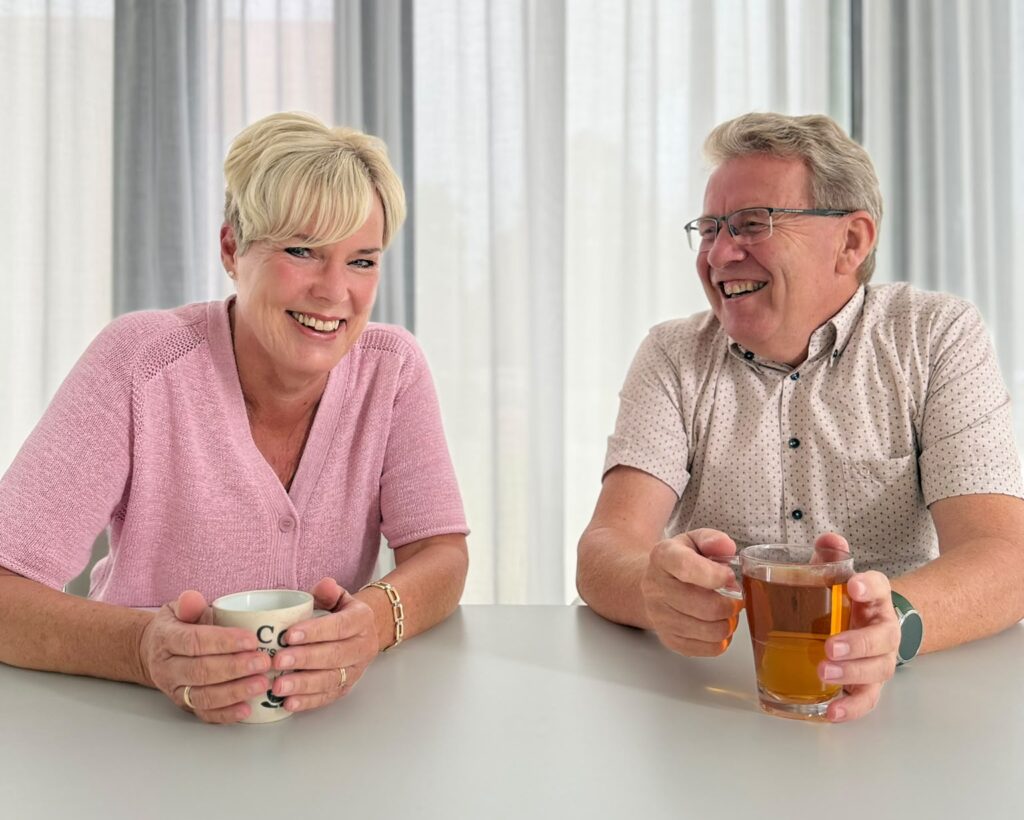 Directeuren Guus Bruins en Janke Snel Huisartsenzorg Twente